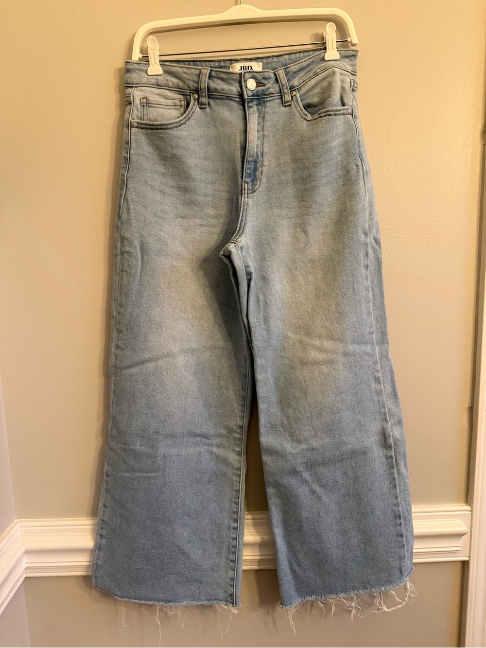 JBD wide leg crop jeans, EUC, 29